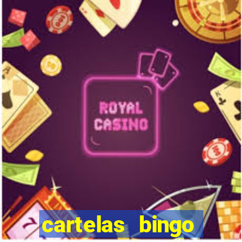 cartelas bingo bingo de palavras para imprimir